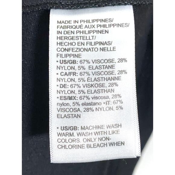 Lark & Ro Classic Little Black Dress 10 V Neck Whimsigoth Dark Romantic Career - Picture 7 of 7